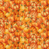 Calabazas naranjas empaquetadas, 100 % algodón. Precio por yarda
