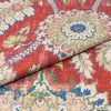 Waverly, 100 % algodón estampado de primera calidad, 54" de ancho, tela para tapicería y decoración del hogar, Garnet Castleford