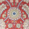 Waverly, 100 % algodón estampado de primera calidad, 54" de ancho, tela para tapicería y decoración del hogar, Garnet Castleford