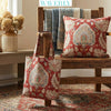 Waverly, 100 % algodón estampado de primera calidad, 54" de ancho, tela para tapicería y decoración del hogar, Garnet Castleford