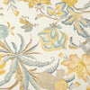 Waverly, 100 % algodón estampado de primera calidad, 54" de ancho, decoración del hogar, tela para tapicería, «Blonde Fiji Flora»
