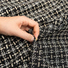 Waverly, 54" de ancho, 100 % poliéster, decoración del hogar, tela para tapicería, jacquard «Ebony Full Effect»