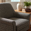 Waverly, 54" de ancho, 100 % poliéster, decoración del hogar, tela para tapicería, jacquard «Ebony Full Effect»