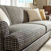 Waverly, 54" de ancho, 100 % poliéster, decoración del hogar, tela para tapicería, jacquard «Ebony Full Effect»