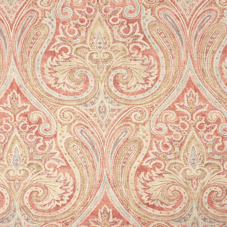 Waverly, 54" de ancho, 75 % algodón/25 % lino, decoración del hogar, tela para tapicería, Rouge Quiet Place