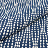 Tela para decoración del hogar Waverly, de 54"/55" de ancho, 70 % algodón y 30 % poliéster, con motivos en azul marino
