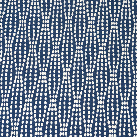 Tela para decoración del hogar Waverly, de 54"/55" de ancho, 70 % algodón y 30 % poliéster, con motivos en azul marino