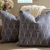 Tela para decoración del hogar Waverly, de 54"/55" de ancho, 70 % algodón y 30 % poliéster, con motivos en azul marino