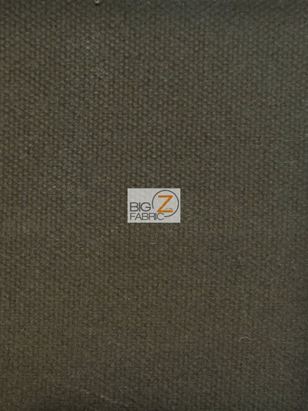 Heavy Duty Waxed Cotton Canvas Fabric - Moss