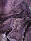 Fossil Brown Hydra Gator 3D Embossed Vinyl Fabric / Sold By The Yard