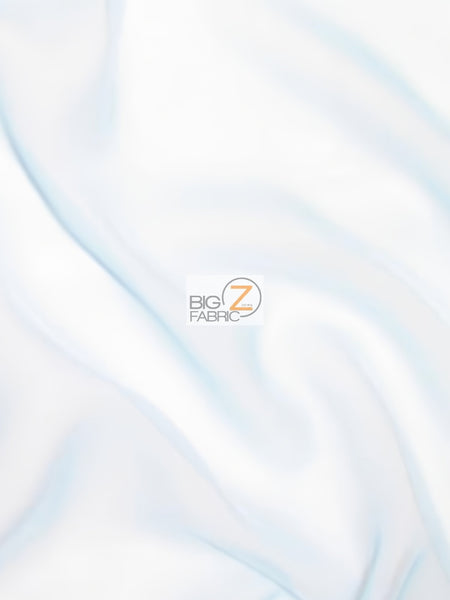 Solid Hi-Multi Chiffon Dress Fabric / White / Sold By The Yard