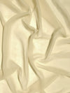 Tela lisa de gasa Hi-Multi para vestidos / Marfil / Se vende por yardas