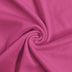 Tejido de punto interlock de poliéster liso  / Magenta / Se vende por yardas