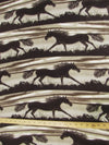 Animal Horse Fleece Fabric