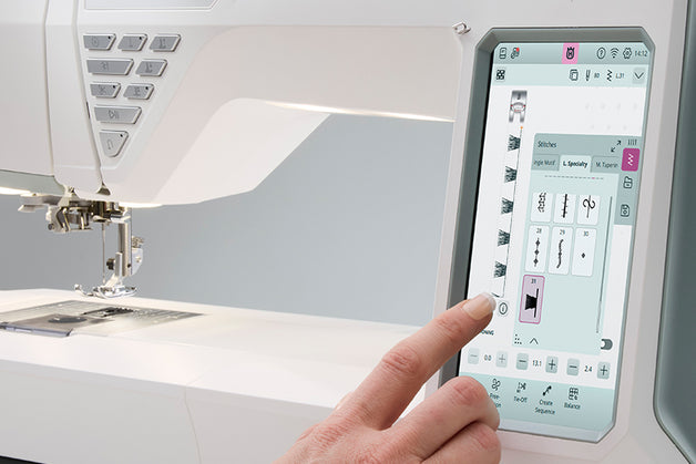 Large Color Touchscreen