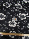Tejido polar hawaiano con estampado floral