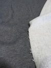 Tejido polar para sudaderas y ropa / Gris antracita / Se vende por yardas||color: Gris antracita