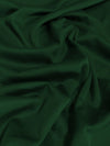 Tejido de forro polar para sudaderas y ropa / Verde cazador / Se vende por metros
