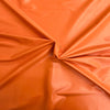 Two Way Stretch Faux Leather Vinyl Fabric||color:Orange