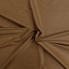Two Way Stretch Faux Leather Vinyl Fabric||color:Camel Brown