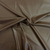 Two Way Stretch Faux Leather Vinyl Fabric||color:Dark Brown