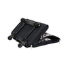 Maleta plegable con ruedas para guardar la máquina de coser Everything Mary XL de 4 ruedas, con diseño floral artístico