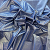 Tela de seda sintética Dupioni metalizada || color: azul real