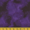 Tela de doble cara preacolchada «Lighthouse Galaxy» en color verde azulado sobre azul, vendida por yardas. Tela decorativa