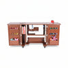 Mueble de costura Bandicoot de teca