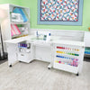 Wallaby Sewing Cabinet Ash White