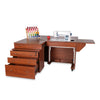 Kangaroo & Joey Sewing Cabinet Teak