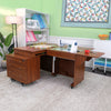 Kangaroo & Joey Sewing Cabinet Teak