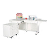 Kangaroo & Joey Sewing Cabinet Ash White