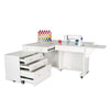 Kangaroo & Joey Sewing Cabinet Ash White