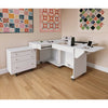 Kangaroo & Joey Sewing Cabinet Ash White