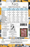 Kira 10" Square Pattern 184