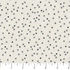 Light Gray Tiny Dots Haberdashery Flannel Fabric per Yard