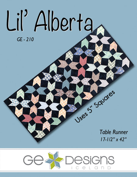 Lil' Alberta - Patrón de camino de mesa 210