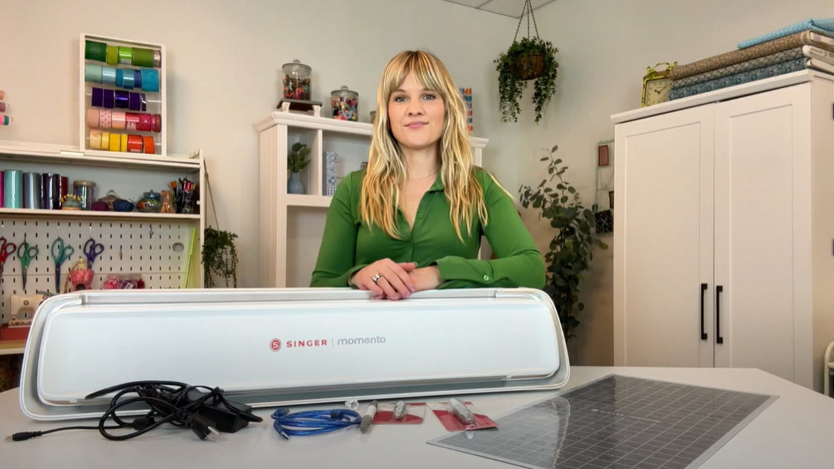 SINGER® MOMENTO™ Craft Cutting Machine: Accessories & Add-Ons for Epic Projects