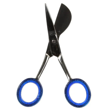 Tijeras mini para apliques con mango descentrado de 12 cm