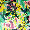 Stitch & Sparkle, 100 % poliéster, charmeuse de 57" de ancho, estampado floral en tela de corteza, se vende por yardas
