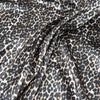 Stitch & Sparkle 100% Polyester, 57" Wide Charmeuse, Holiday Leopard, Cut By Yard