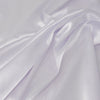 Stitch & Sparkle, 100 % poliéster, charmeuse de 57" de ancho, blanco liso, se vende por yardas