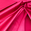 Stitch & Sparkle 100% Polyester, 57" Wide Charmeuse, Solid Pink , Cut By Yard
