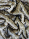 Vintage Wolf Animal Coat Costume Faux Fur Fabric / Sold By The Yard||color:Vintage Wolf