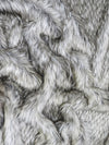 Gray Wolf Animal Coat Costume Faux Fur Fabric / Sold By The Yard||color:Gray Wolf