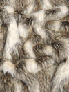 Mojave Desert Wolf Animal Faux Fur / Sold By The Yard||color:Mojave Desert Wolf
