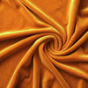 Heavy Stretch Velvet Spandex Fabric||color:Orange