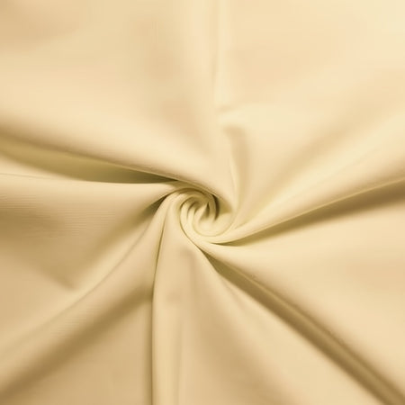Tejido de spandex de punto «Ponte De Roma» / Color crema / Se vende por yardas