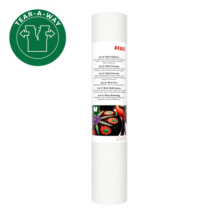 PFAFF® Tear N Wash Stabilizer 15 Inches x 10 Yards -- Product Image